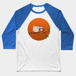 owl Baseball T-Shirt